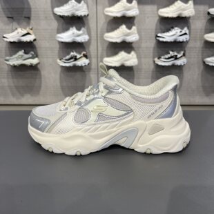 Skechers斯凯奇女款休闲舒适时尚厚底增高机甲鞋老爹鞋150526