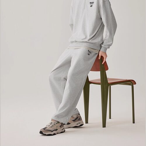 Skechers斯凯奇男士秋季新款垂顺宽松舒弹休闲运动长裤L325M035