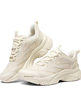 Skechers斯凯奇秋冬新款女子轻质厚底老爹鞋舒适缓震休闲鞋177593