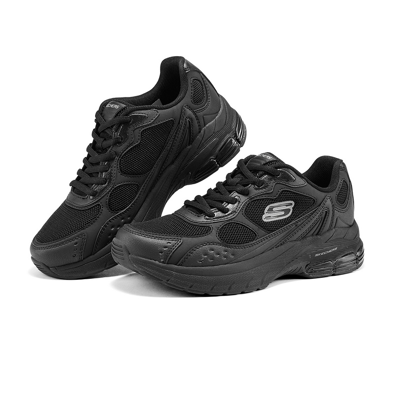 Skechers斯凯奇女鞋运动鞋缓震舒适透气休闲鞋跑步鞋898051-BBK