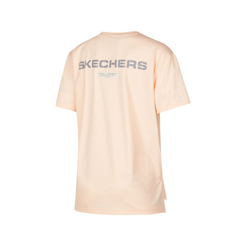SKECHERS斯凯奇女子针织短袖T恤衫T恤P224W011-02YQ