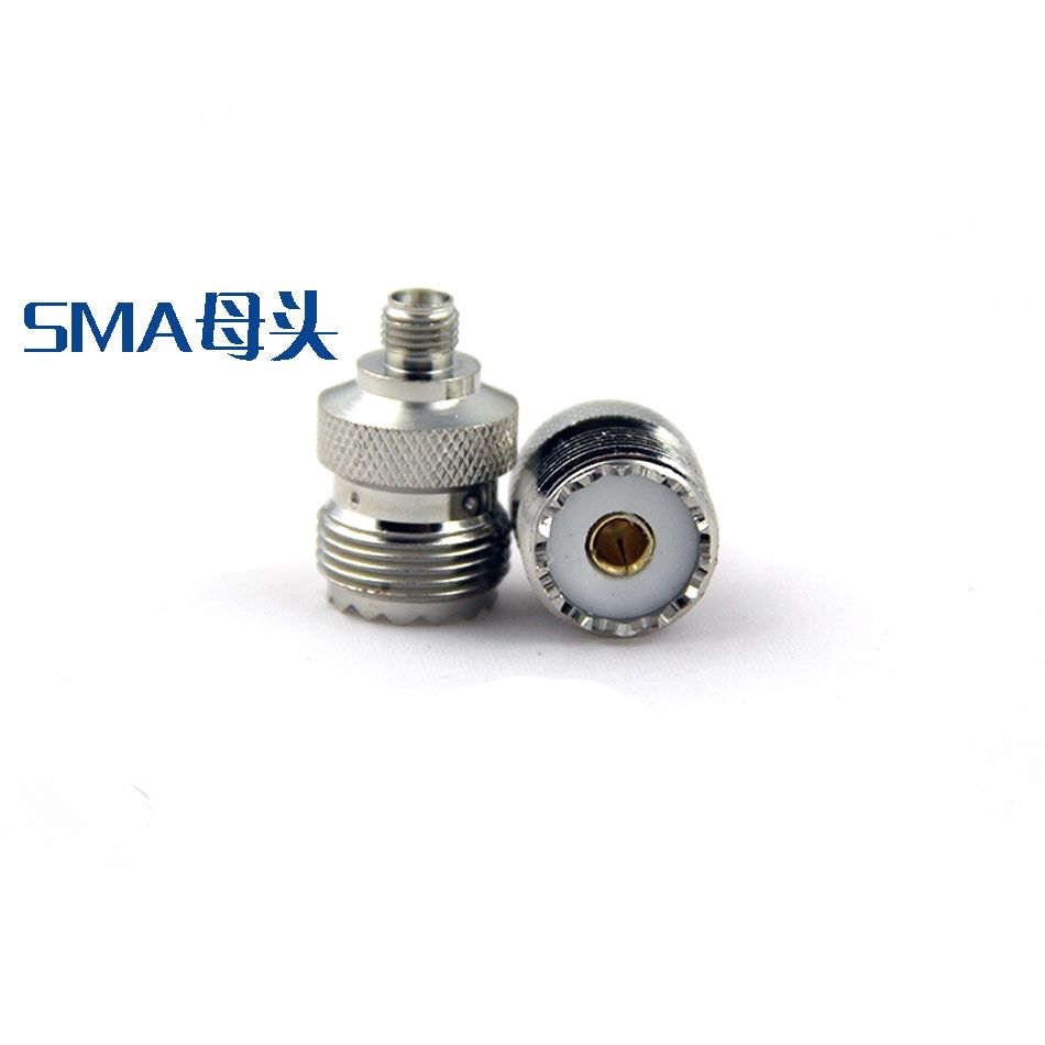 SMA-k转SL16-J SMA公转M母 71A测试头 对讲机转接头 纯铜加厚