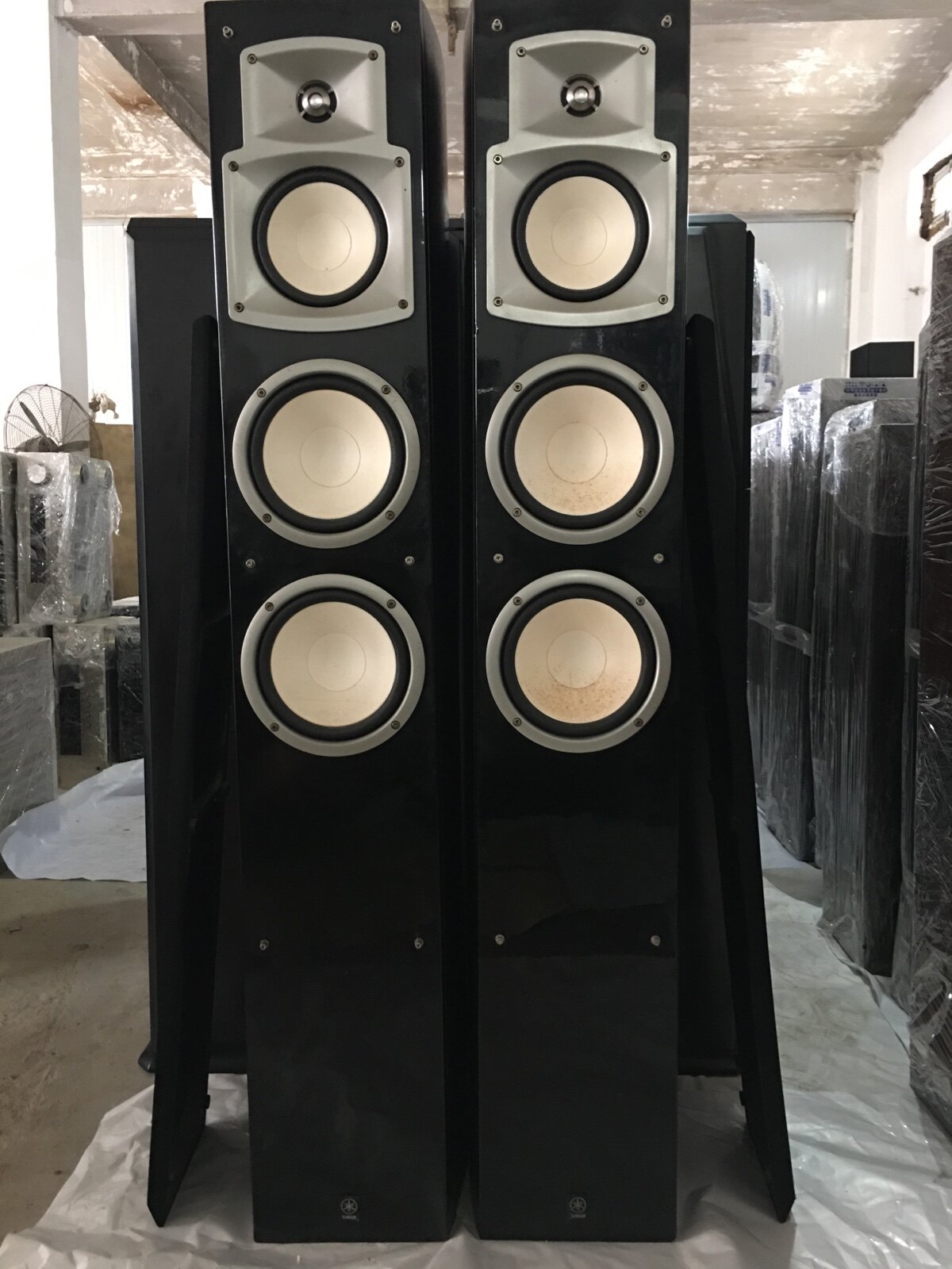 二手原装Yamaha/雅马哈NS-9502 双6.5寸低音落地音箱家庭影院音响