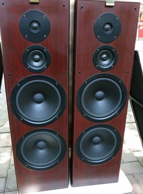 二手原装进口丹麦尊宝箱CORNET 80发烧双8寸落地音箱家庭影院音响