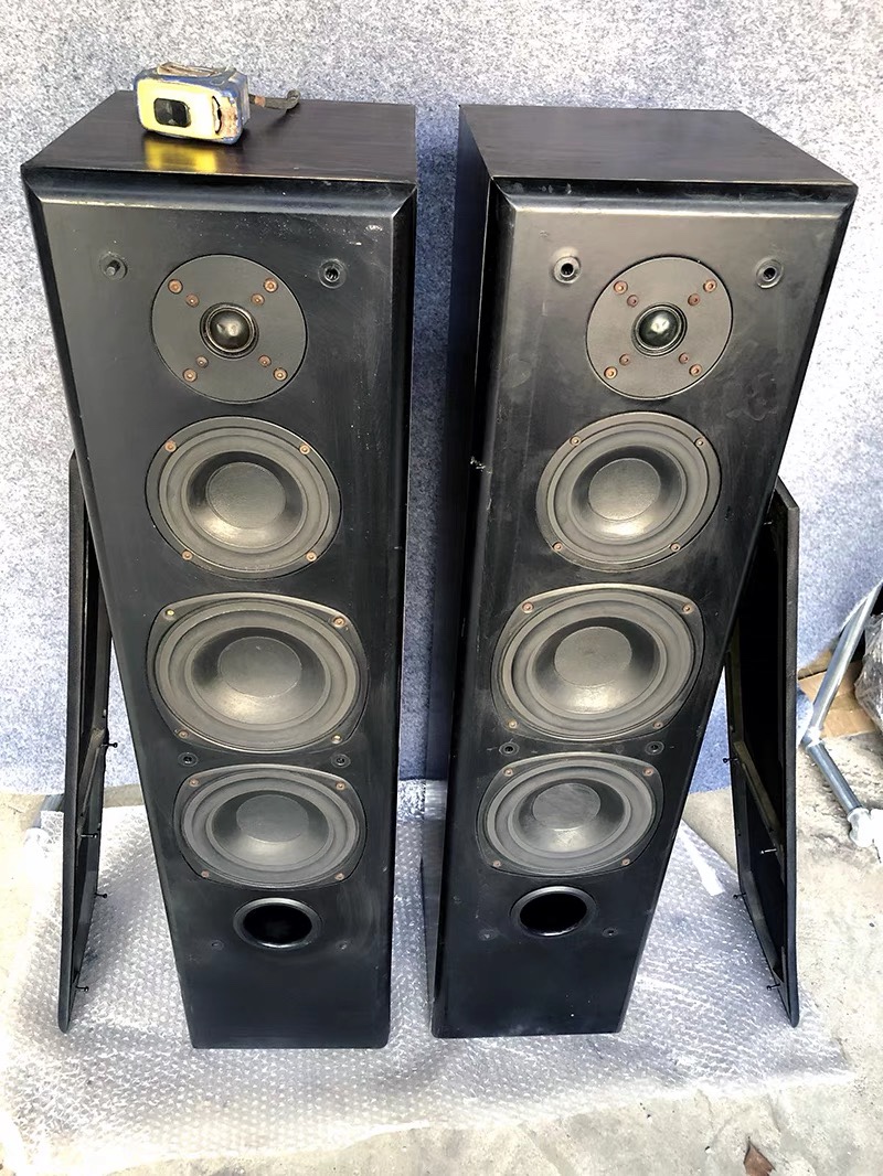 二手英国ONIX欧尼士L650发烧6寸落地音箱4单元3分频HIFI无源音响