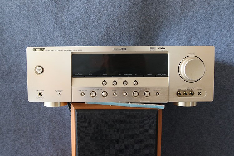 二手原装雅马哈HTR-6030家庭影院用功放机5.1声道DTS光纤同轴音响