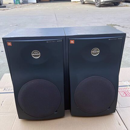 二手原装进口美国JBL 4208发烧监听8寸书架音箱家用2分频HIFI音响