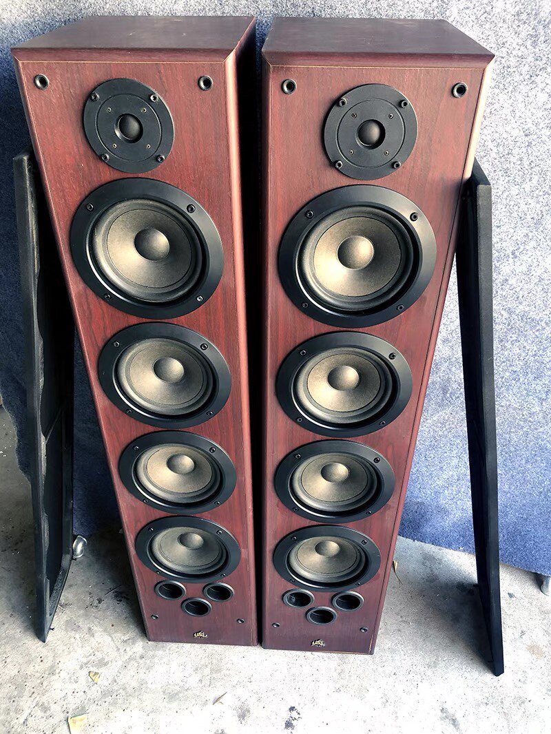 二手原装进口德国Pilot彼罗特TYP800发烧6.5寸落地音箱有5个喇叭