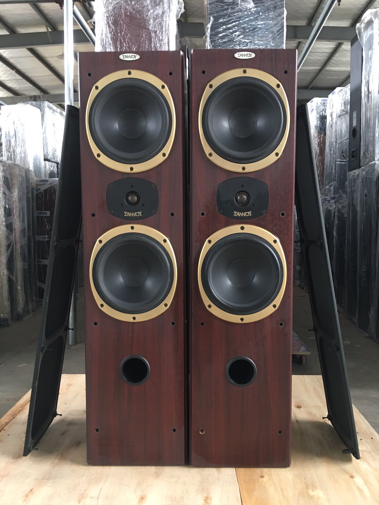 二手原装进口英国天朗 VENUS508双6.5寸发烧落地音箱家用HIFI音响