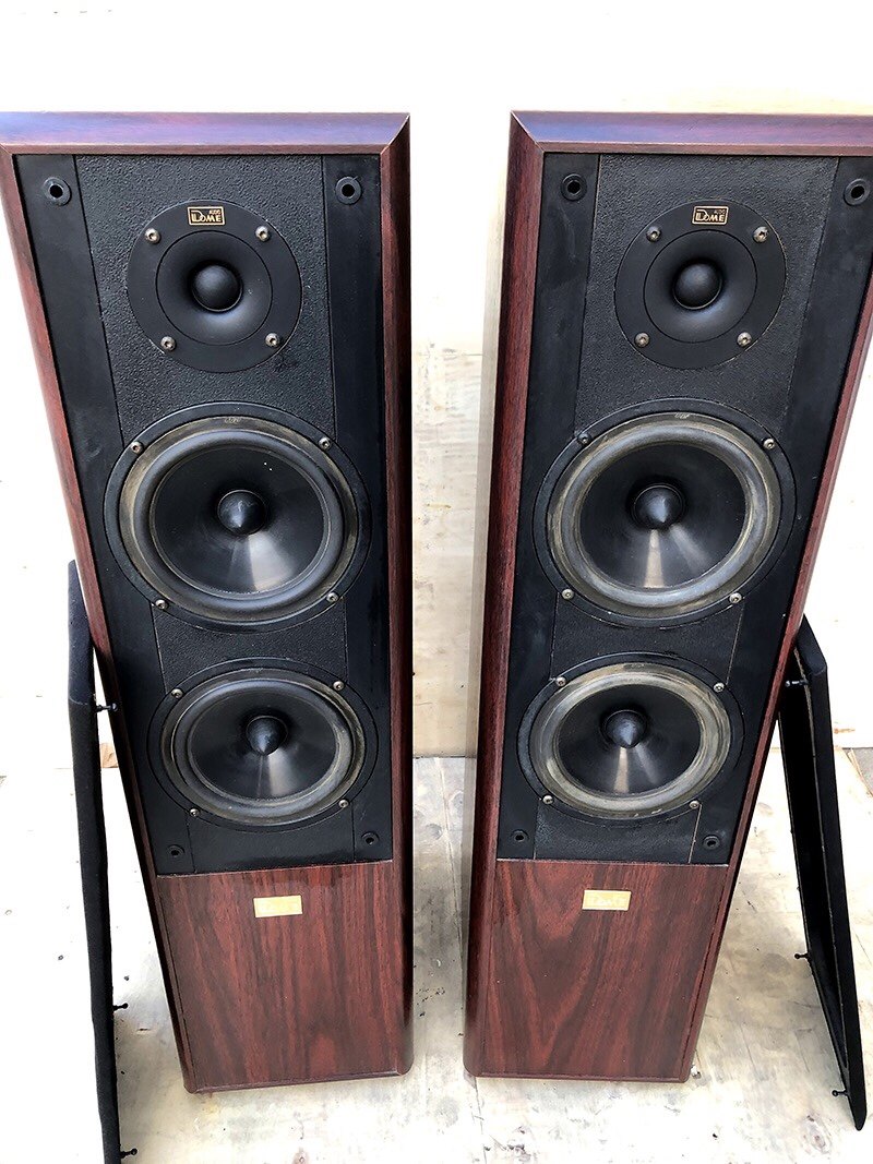 二手原装进口德国DOME登牌SP-663发烧双6.5落地音箱家用无源音响