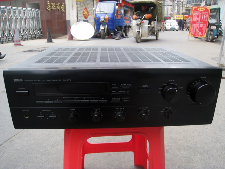 二手原装进口Yamaha/雅马哈RX-570 纯功放HIFI发烧家用音响可蓝牙