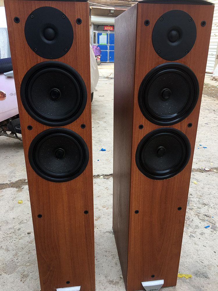 二手原装进口丹麦尊宝 E850双5.5寸落地音箱发烧HIFI家用音响热卖