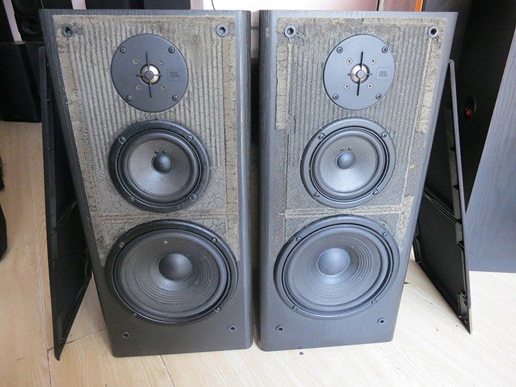 二手原装进口JBL LX500三分频8寸低音的书架音箱发烧家用音响HIFI