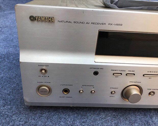 二手原装雅马哈RX-V659 家用7.1声功放机DTS光钎同轴家庭影院音响