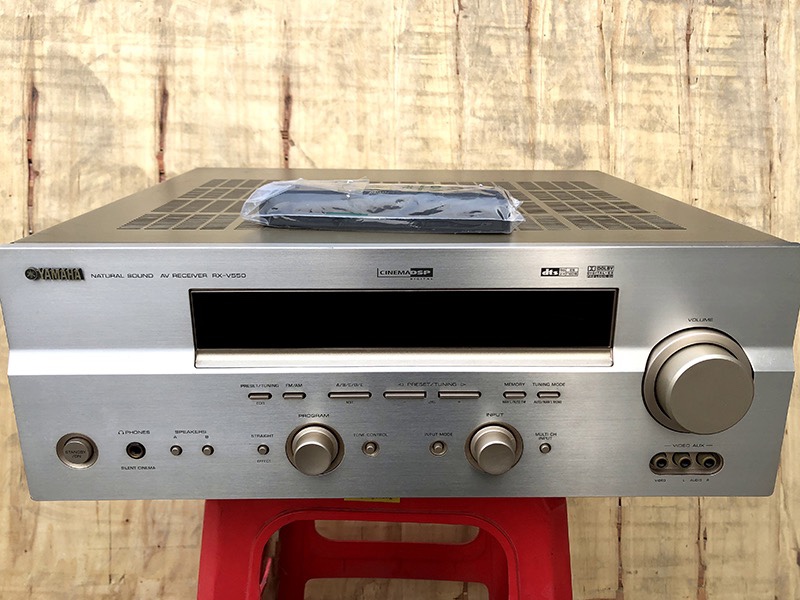 二手原装Yamaha/雅马哈RX-V550家用6.1功放光纤同轴DTS双音响