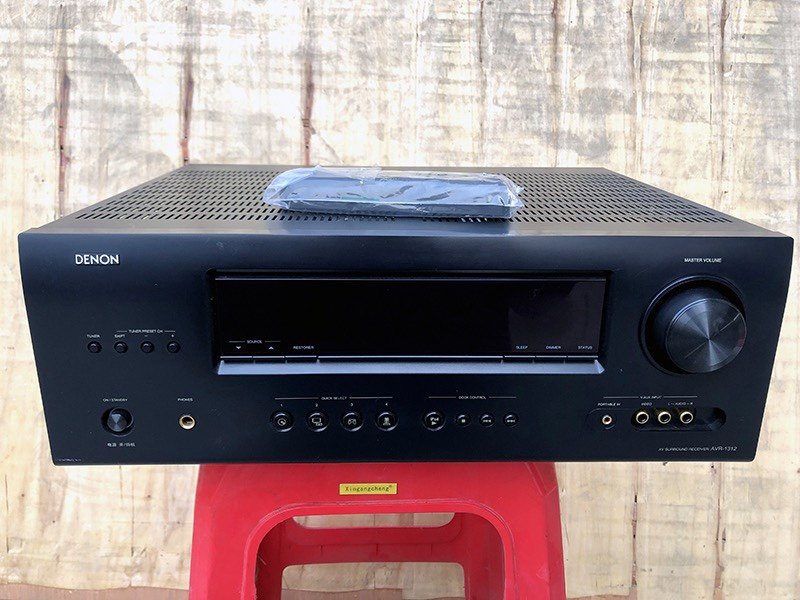 二手原装天龙AVR-1312高清5.1功放家庭影院光纤同轴DTS-HD双