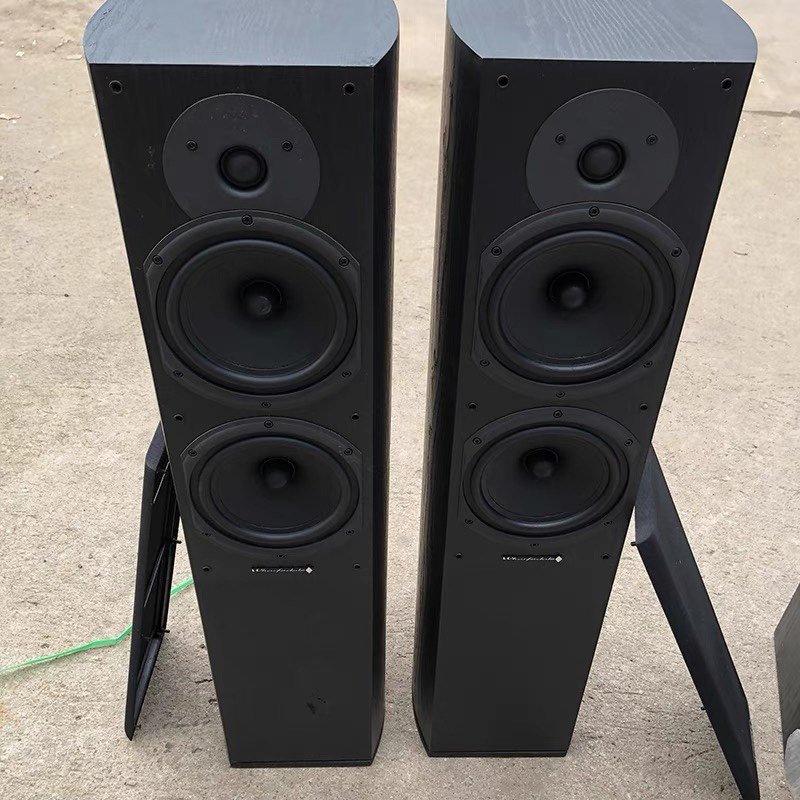 二手原装英国品牌乐富豪BURLEY 800发烧双6.5寸落地音箱HIFI音响