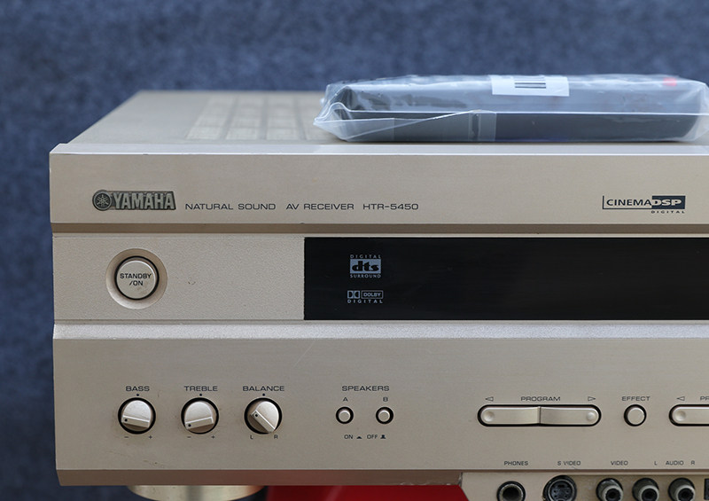 二手原装雅马哈HTR-5450同款RX-V520家用5.1功放机有光纤同轴音响
