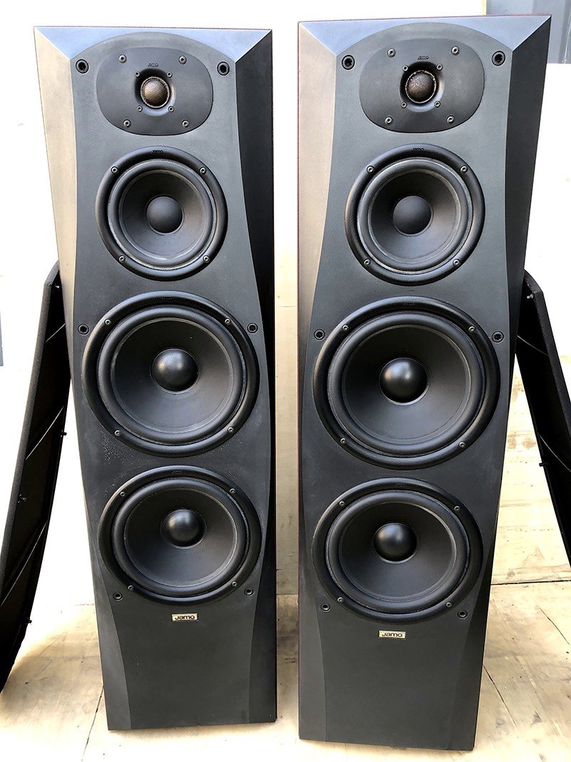 二手原装进口丹麦尊宝箱P290发烧双8寸低音落地音箱家用HIFI音响