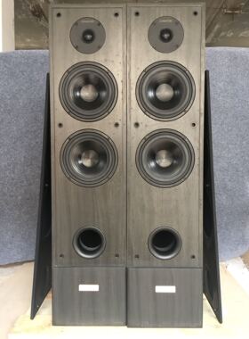 二手原装进口日本KENWOOD建伍KS-T245落地音箱家用无源发烧音响