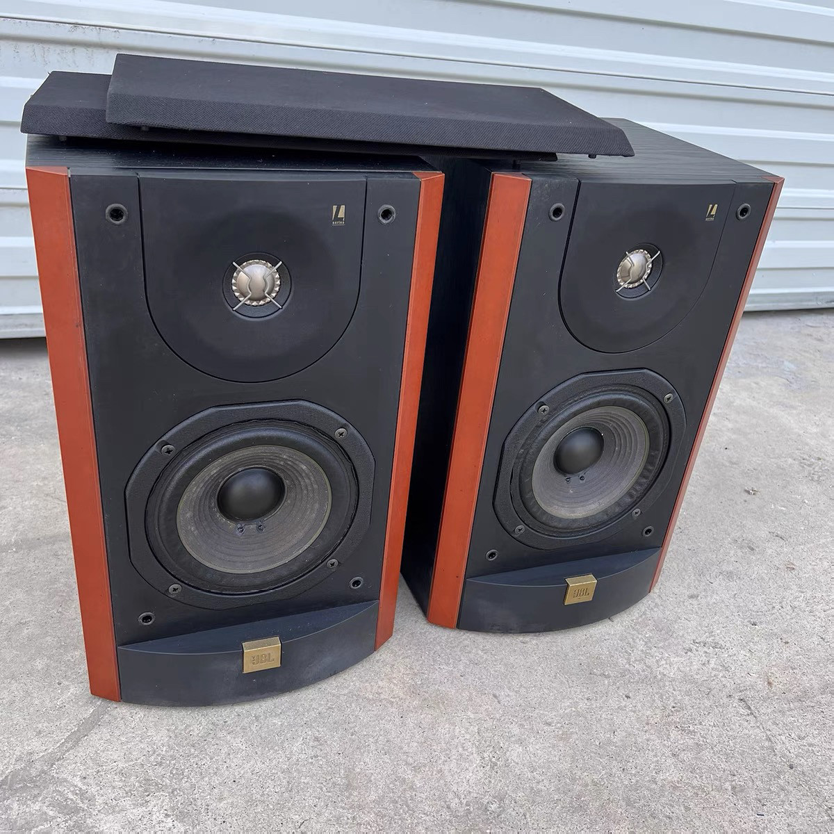 二手原装进口JBL L20发烧6.5寸中低音书架音箱家用HIFI无源音响