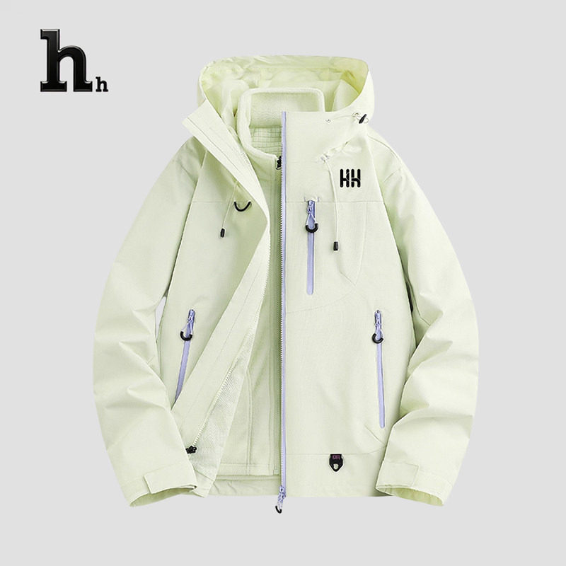 官方正品HH硬壳冲锋衣男女25秋冬户外登山服防风防水运动防晒外套图片