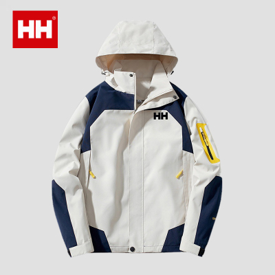 官方正品HH冲锋衣男女秋季户外防水防风三合一可拆卸登山夹克外套