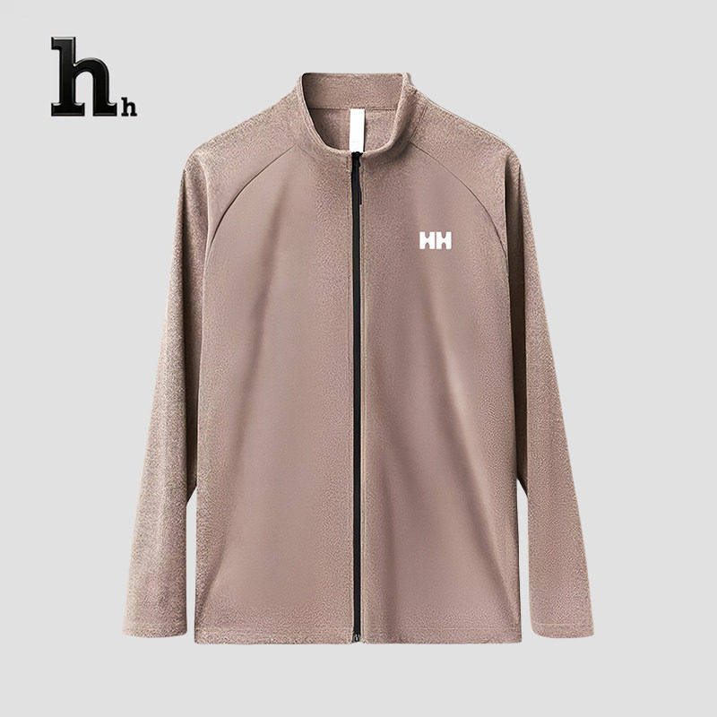 正品HH秋冬运动外套男防风跑步晨跑体育生户外骑行健身训练服