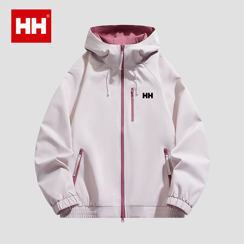 官方正品HH小个子冲锋衣女2025新款春秋季防风透气轻薄夹克外套男