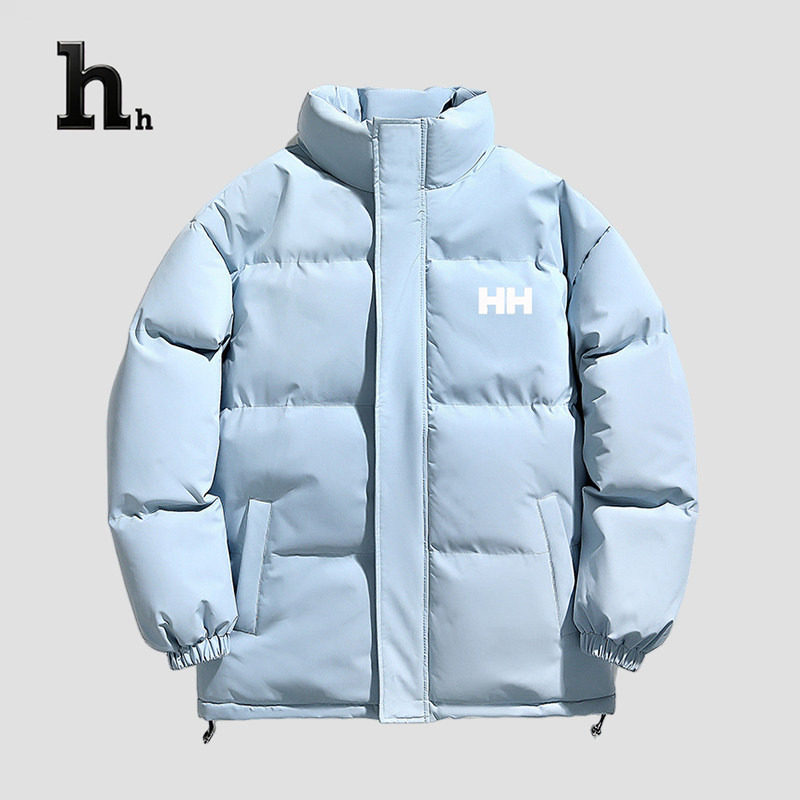 正品HH立领棉衣男款秋冬新款加厚羽绒棉服宽松外套冬装面包服