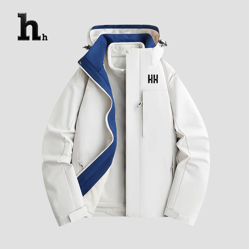 正品HH户外冲锋衣外套女春秋三合一防风薄款夹克登山衣服新款