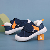 儿童入园室内鞋 男女宝宝透气防滑软底机能帆布鞋 子 幼儿童鞋 春秋款