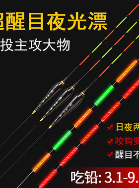 凤眼纳米硬尾电子漂粗尾醒目