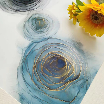 酒精颜料墨水【墨趣】流体画