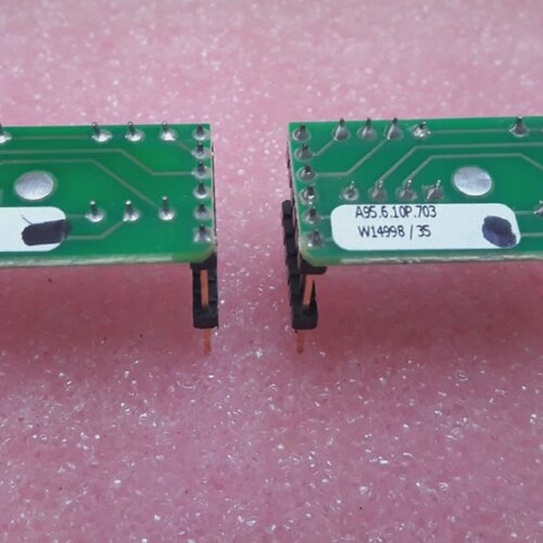 PRAXIS 20.2.610P.703 SENSOR ADAPTOR A95.6.10P.703 LOT OF 2 P