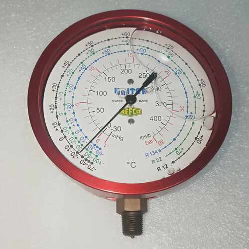UNITOR REFCO PRESSURE GAUGE GLYCERINE FILLED