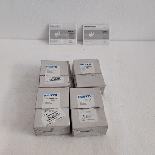FESTO SDE5-D10-0Q6E-PM8 DRUCKSENSOR 压力传感器 LOTT OFF 4