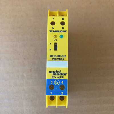 TURCK MK13ULEX0230VAC ISOLATING SWITCHING AMPLIFIER MK13ULEX