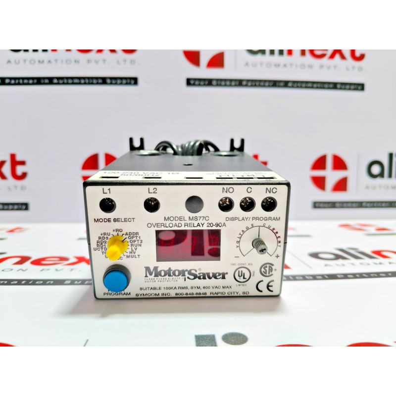 Symcom Motor Saver MS777C 过载继电器 20-90A