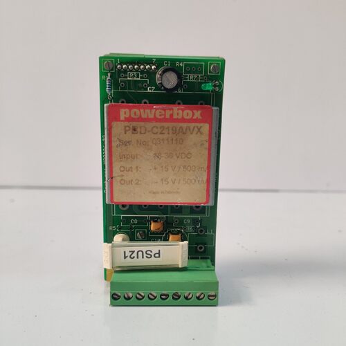POWERBOX PBD-C219A/VX MONTASJE DIN SKINNE 模块 M00006-02