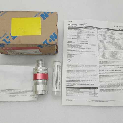 Eaton CrouseHinds Tmcx075 1 Cable Gland Terminator Fitting
