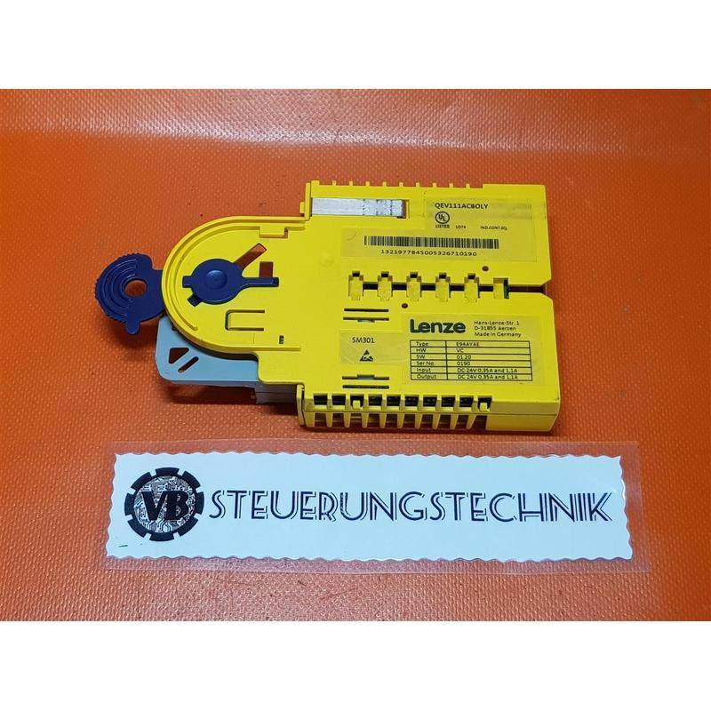 Lenze SM301 Servo Drives Modulo Di Sicurezza Tipo: E94AYAE