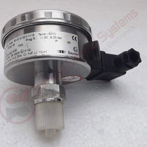 Baumer Flexbar HRT 816123211115 Pressure Transmitter