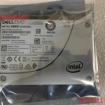 / X31G3 S4610 960G SATA SSD MU 混合型 R740固态硬盘