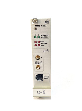 全新 EPRO 监控模块 MMS6220 类型 9100-00009
