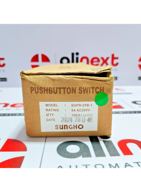 Sungho 按钮开关 SHPR-25B-1 | PR-25B