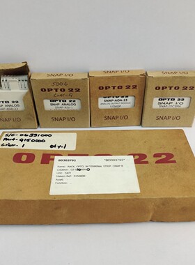 OPTO 22 SNAP-AIV-I SNAP-A0A-23 SNAP-IDC5MA S SNAP B8MC 可编