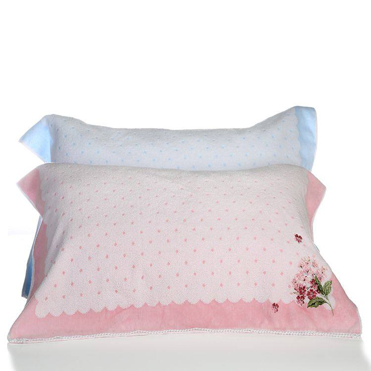 金号纯棉枕巾一对成人加大 S2096专柜正品高档优雅刺绣 柔软,床上用品,枕巾,淘宝优惠券,粉丝福利购,淘宝优惠卷