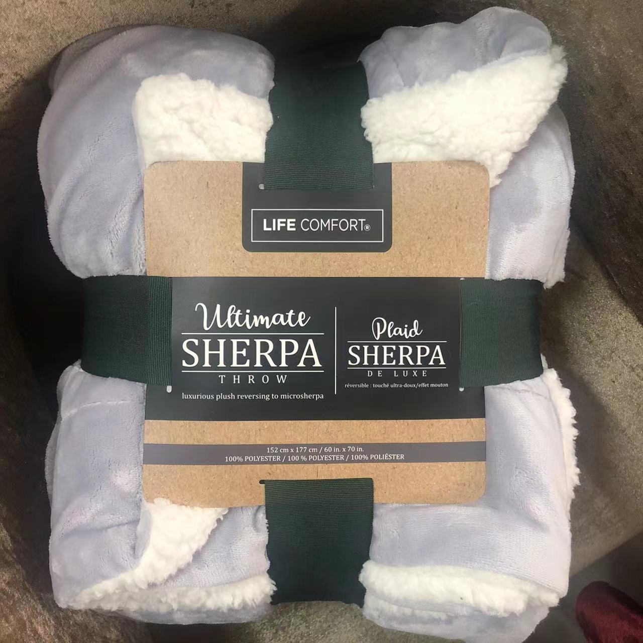 *2023新款*昆凌同款美国Life Comfort Ultimate毛毯羊羔毯午睡毯