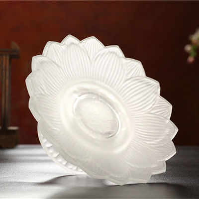 琉璃莲花果盘琉璃莲花果盘